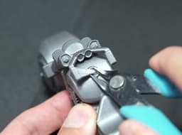 Chopper Motorcycle - Print in place 3d model