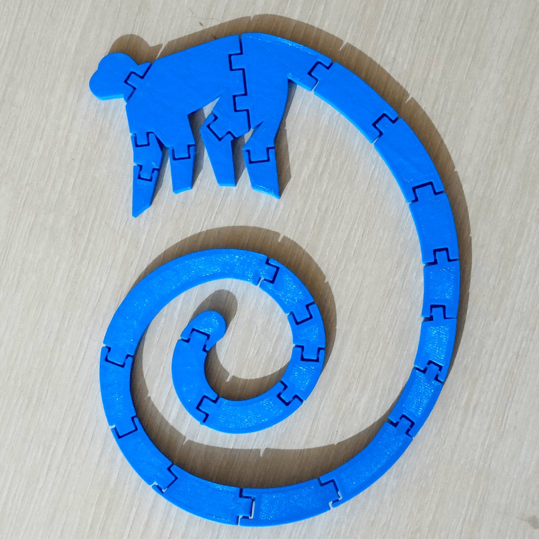 Flexible Monkey 3d model