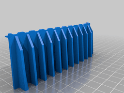 Epic Imperial City Topography parts 3d model
