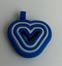 fidget alphabet keychain 3d model