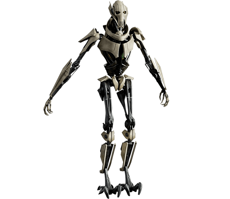 General Grievous and Droids 3d model