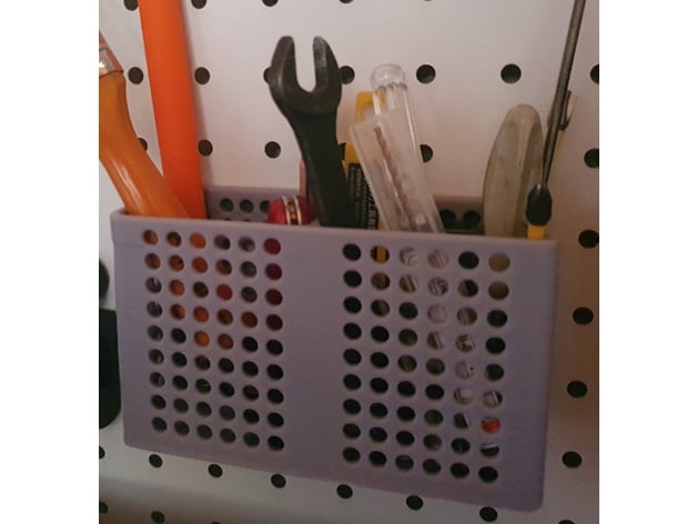 Wall mount for small items 3d model