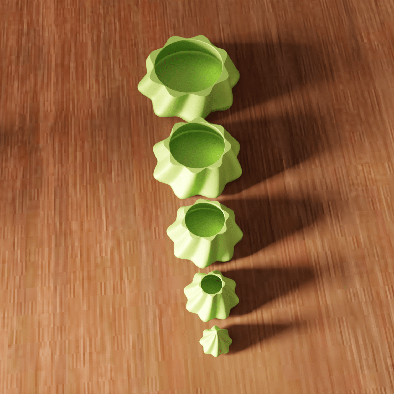 Modular Christmas Tree Storage Box 3d model