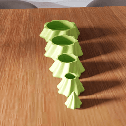Modular Christmas Tree Storage Box 3d model
