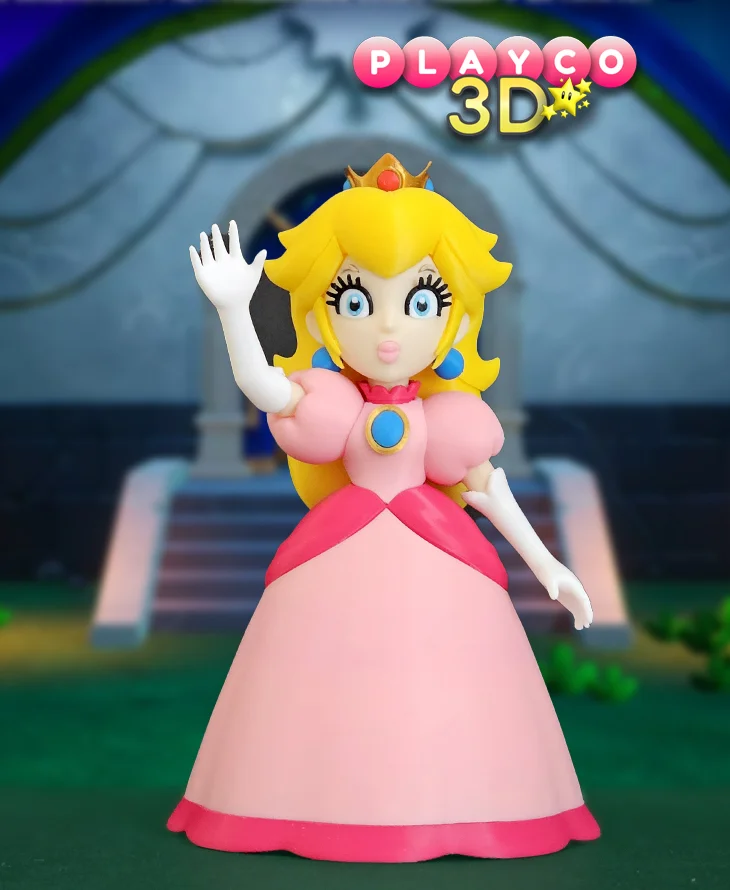 Princess Peach 3d model