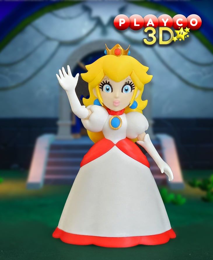 Princess Peach 3d model