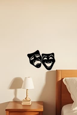 Mask Wall Art, Wall Decor, Home Decor 3d model
