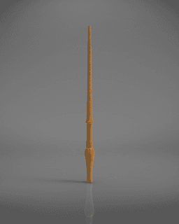 Luna Lovegood’s Wand - Harry Potter 3d model