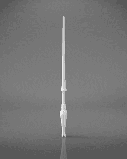 Luna Lovegood’s Wand - Harry Potter 3d model