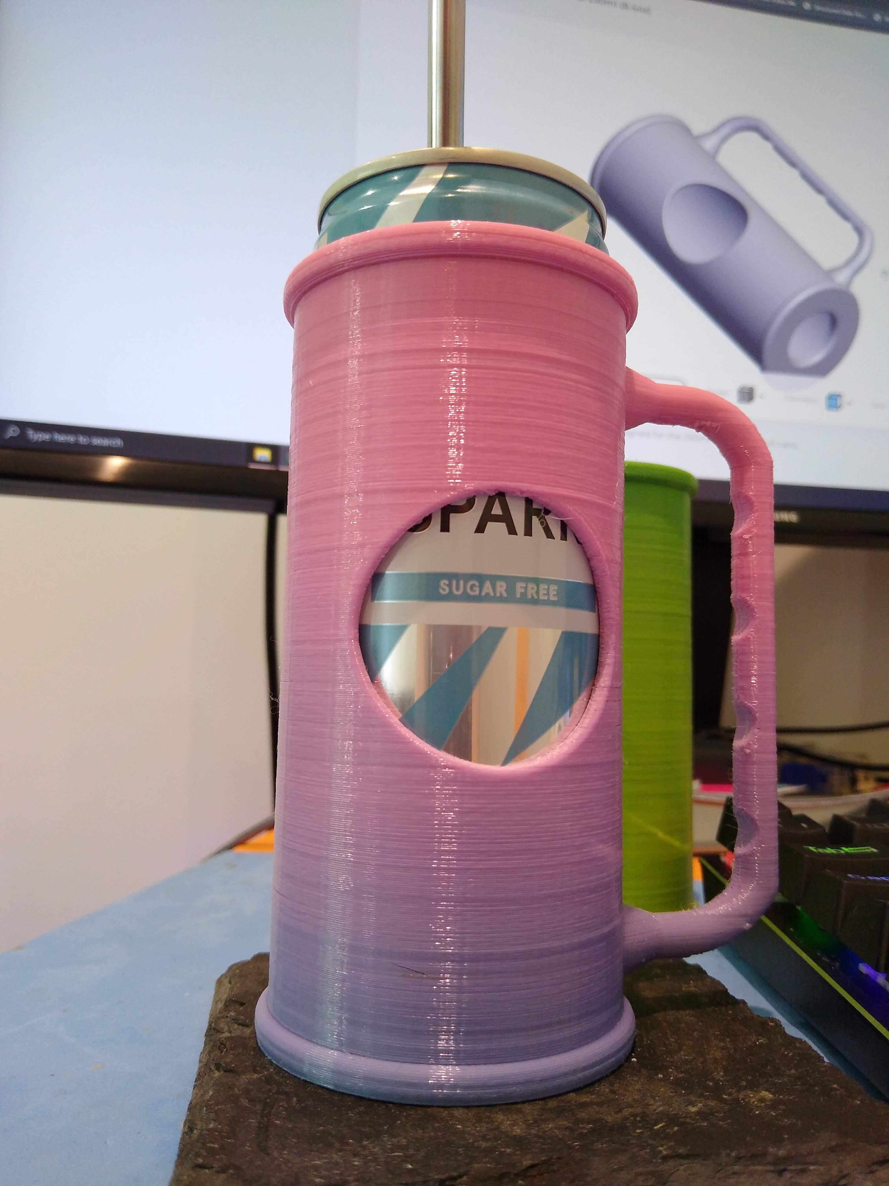I can't believe it's not Redbull Can Cup 250ml (8.4oz) - Printed in gradient PLA - 3d model