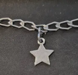 Print in Place Chain (plus belt accessories) 3d model