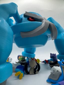 Articulated Metagross (3mf included) 3d model