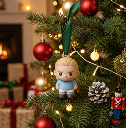 Erling Haaland christmas ornament 3d model