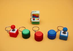 Clicky Arcade Set (Joystick • Buttons • Mini Arcade) 3d model