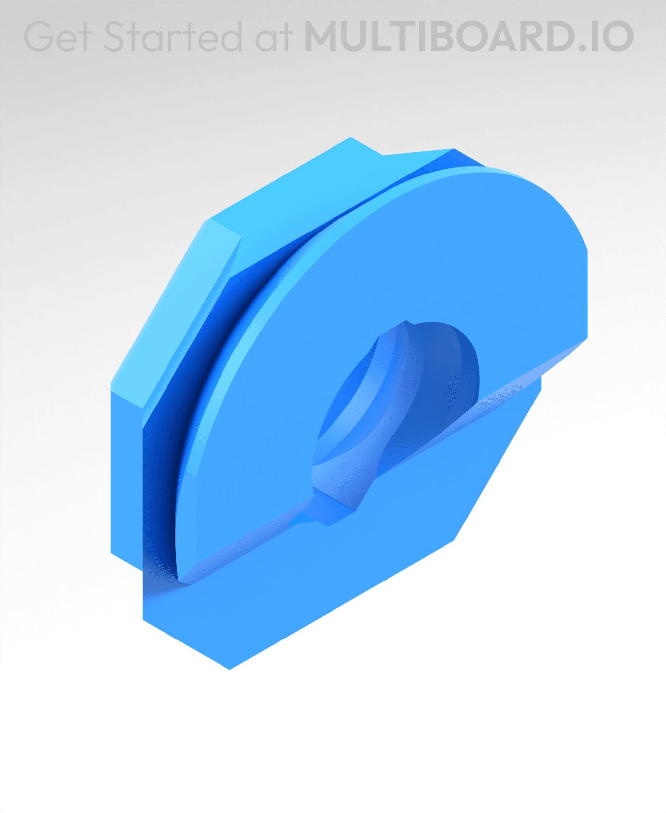 Half Lite Point - Fix Point Bolt-Lock 3d model
