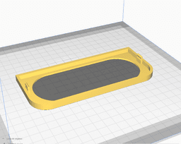 STREAMER DOOR PLATE - ON AND OFF 3d model