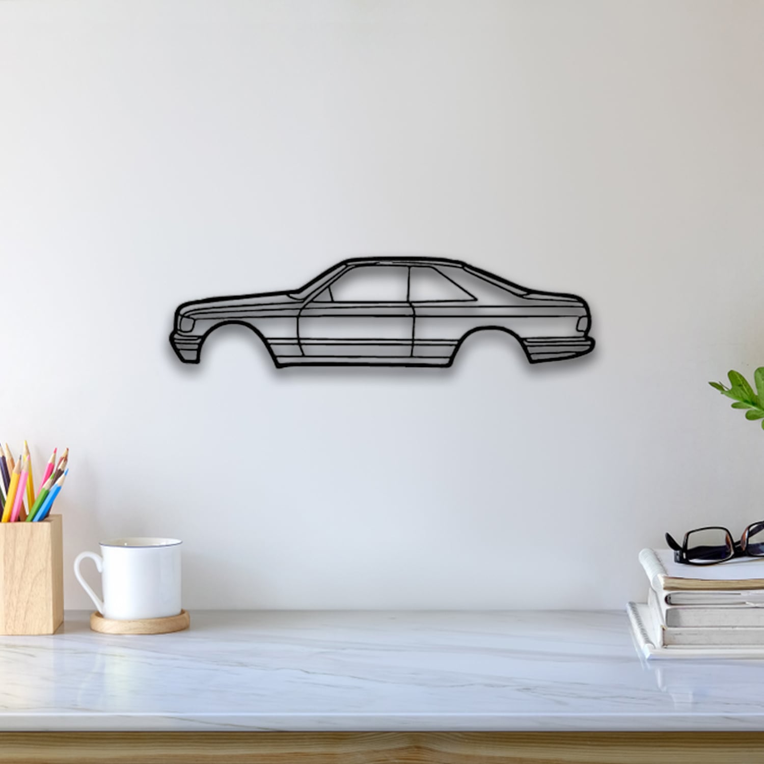 Mercedes Wall Art 3d model