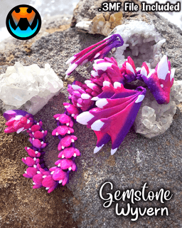 Gemstone Wyvern 3d model