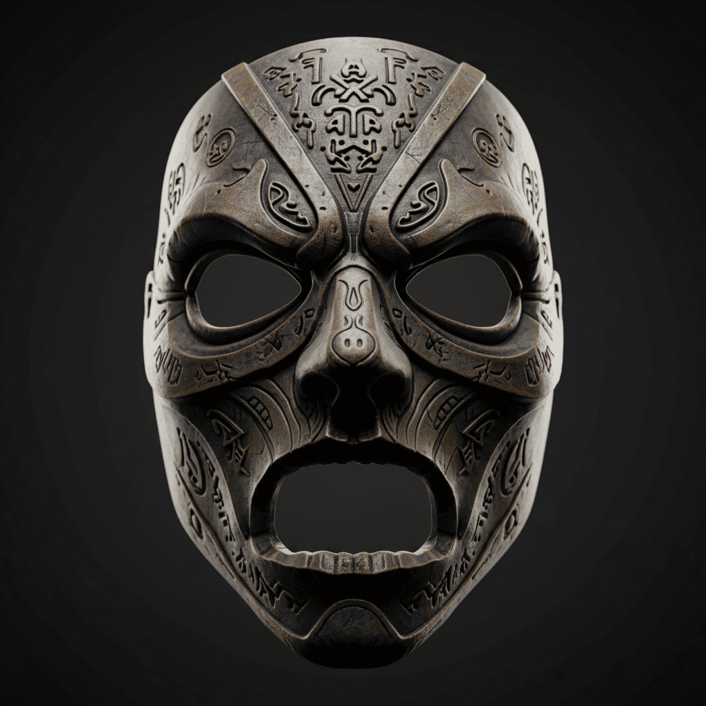 Plague Fang Wearable Cosplay Mask High Quality STL 3d model