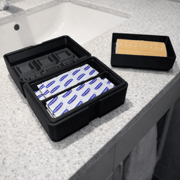 PATCHES BOX / FIRST AID BOX (PRINT IN PLACE) / BATHROOM ACCESSORIES / MODERN DESIGN / BATHROOM TOOLS 3d model