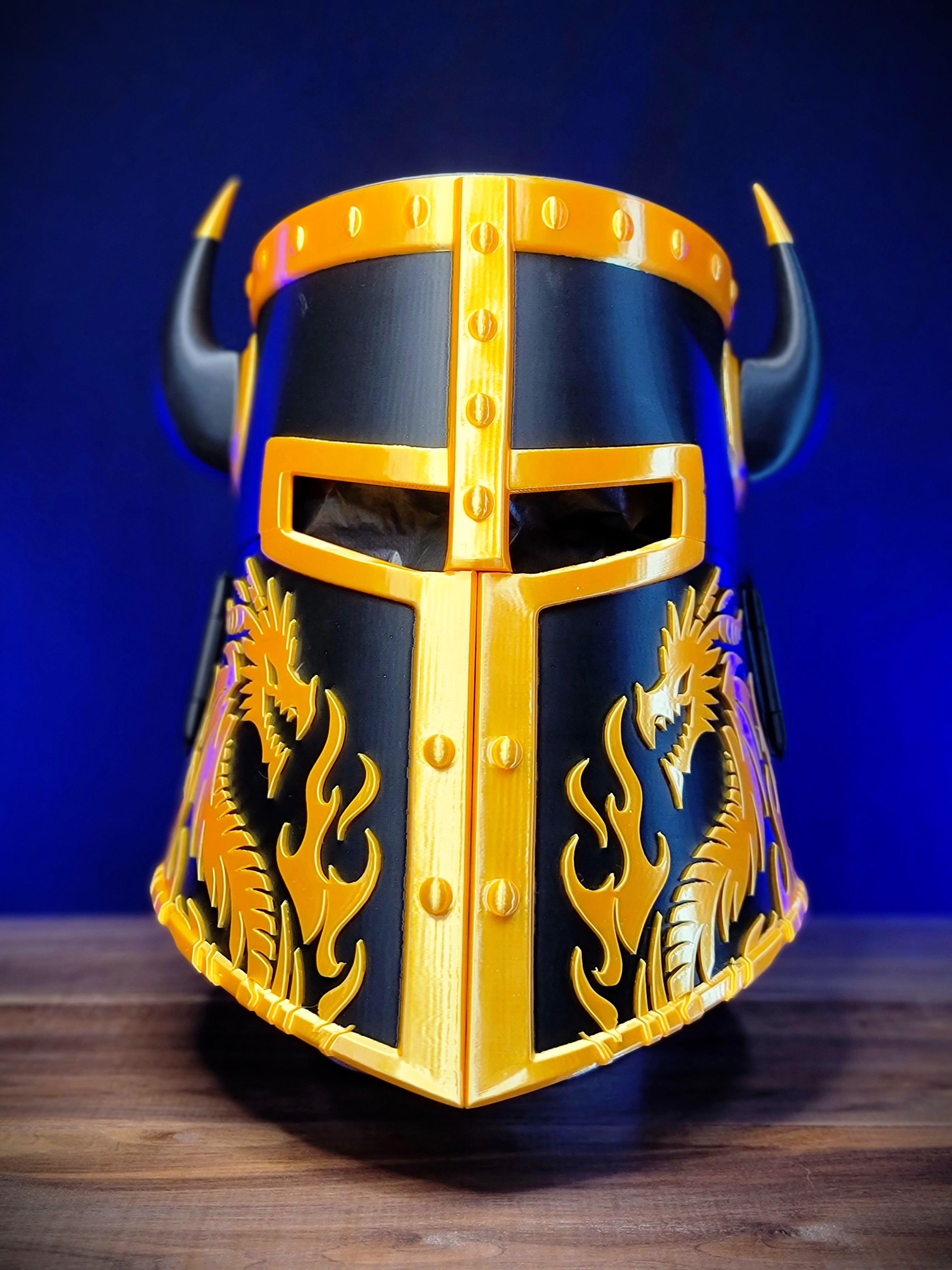 The Horned Helmet Customizable 3d model