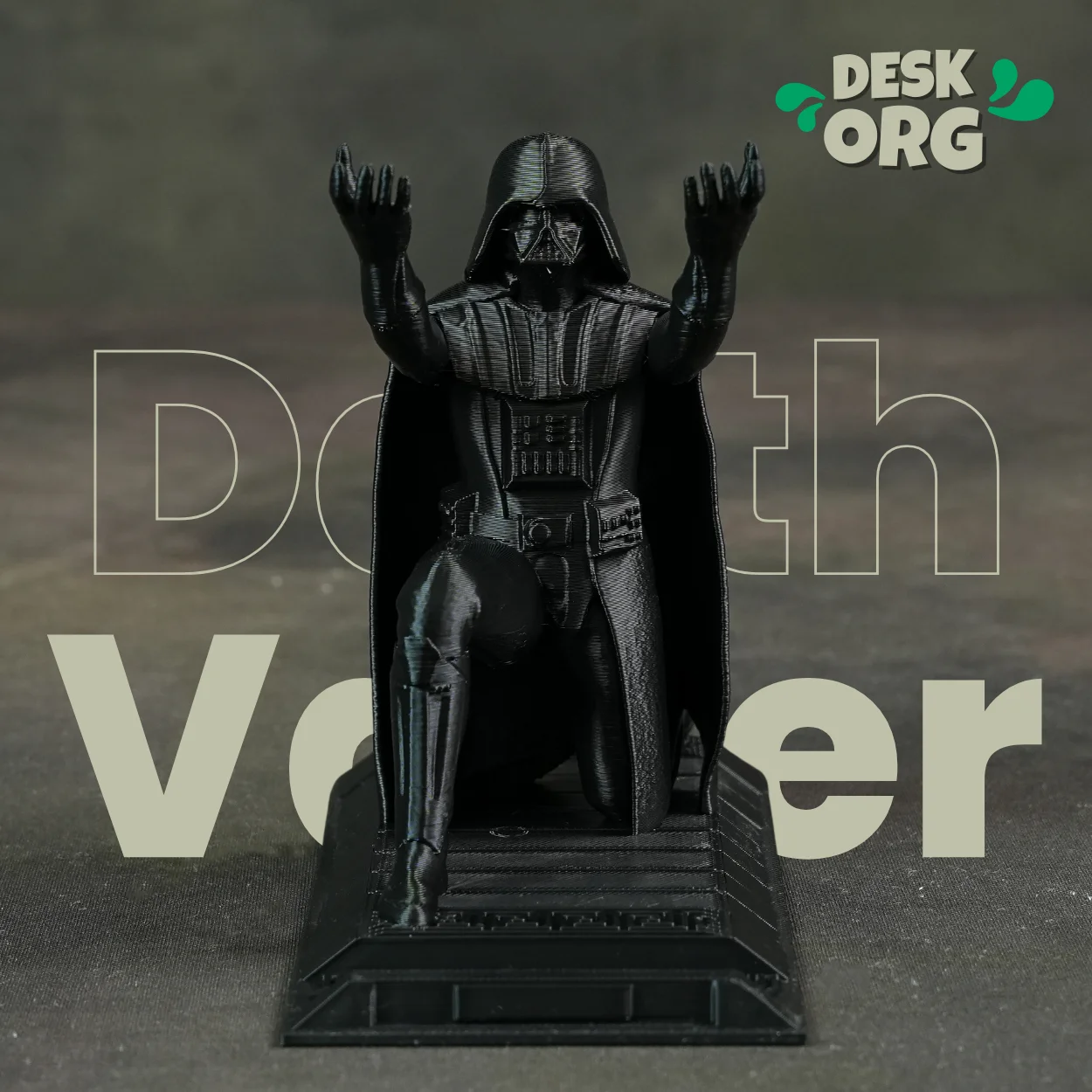Darth Vader Pen and Phone Holder 3d model