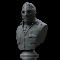 Jason_Voorhees (Pre-Supported) 3d model
