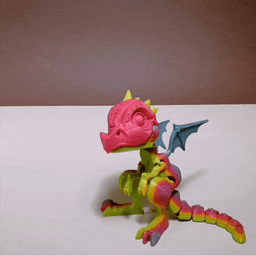 Baby Dragon 3d model