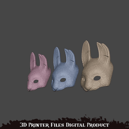 Huntress Cosplay Mask Dead by Daylight 3d model