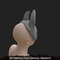 Huntress Cosplay Mask Dead by Daylight 3d model