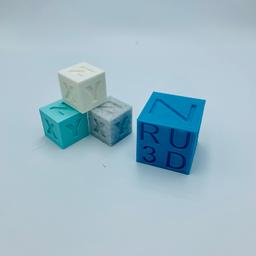Test Cube 20x20 mm by R U 3D.stl