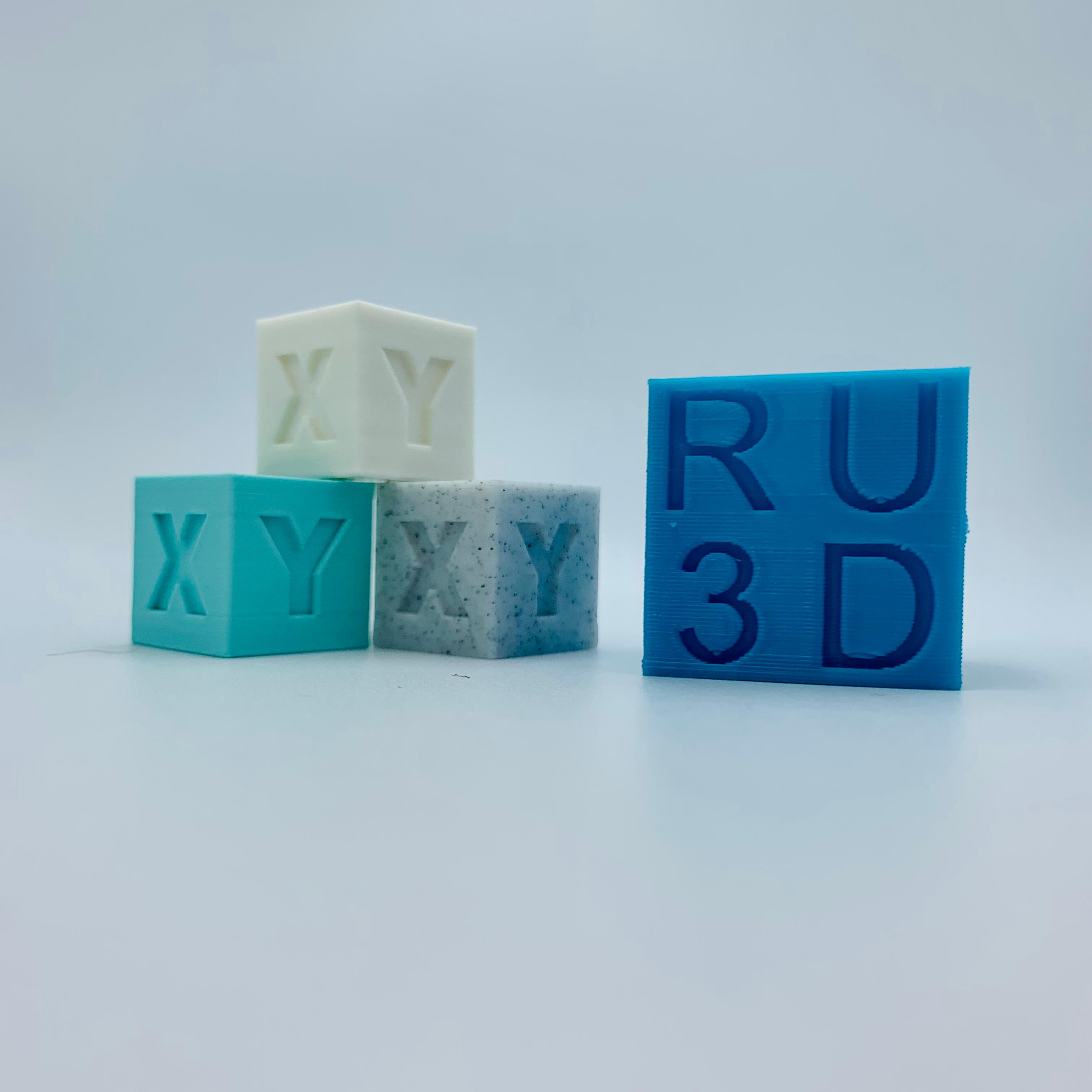 Test Cube 20x20 mm by R U 3D.stl 3d model