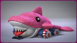 Jeff the Shark Dolphin 3d model