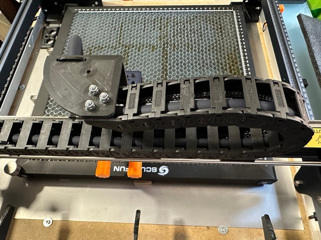 Sculpfun S30 dragchain fix 3d model