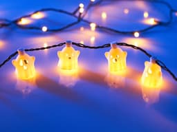 Cute Ghosts for String Fairy Lights 3d model