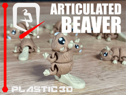 Articulated Beaver- The River Architect 3d model