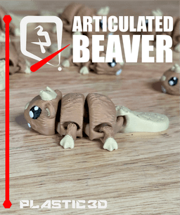 Articulated Beaver- The River Architect 3d model