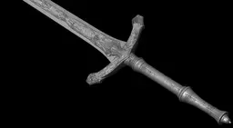 LUDWIG'S HOLY BLADE sword only life size cosplay - Bloodborne Fan Art 3d model