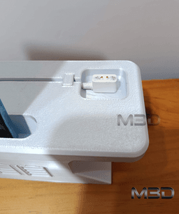 Charging stand for smartphones and smartbands with cable / no supports 3d model