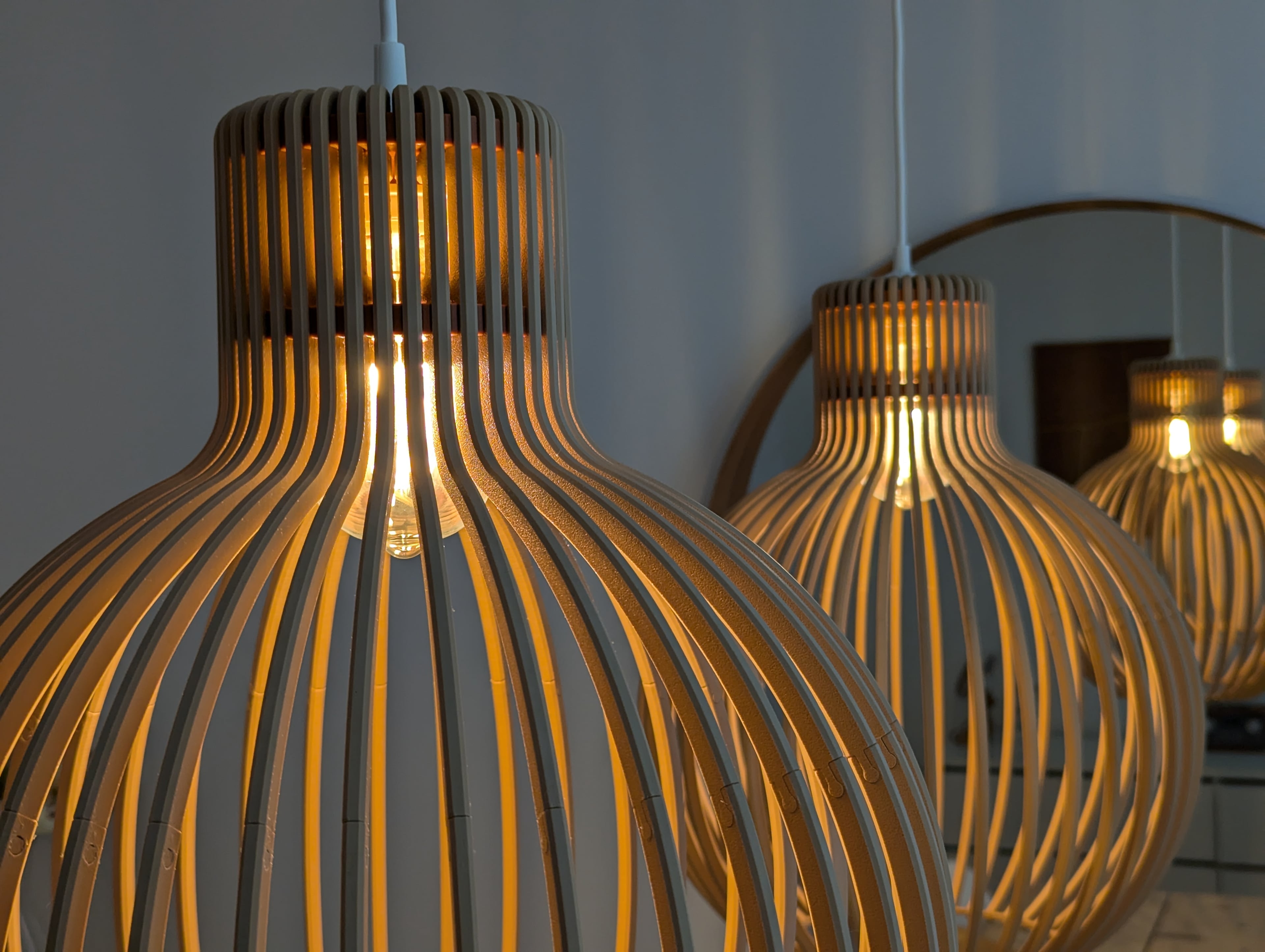 Elegant Pendant Lamp 3d model