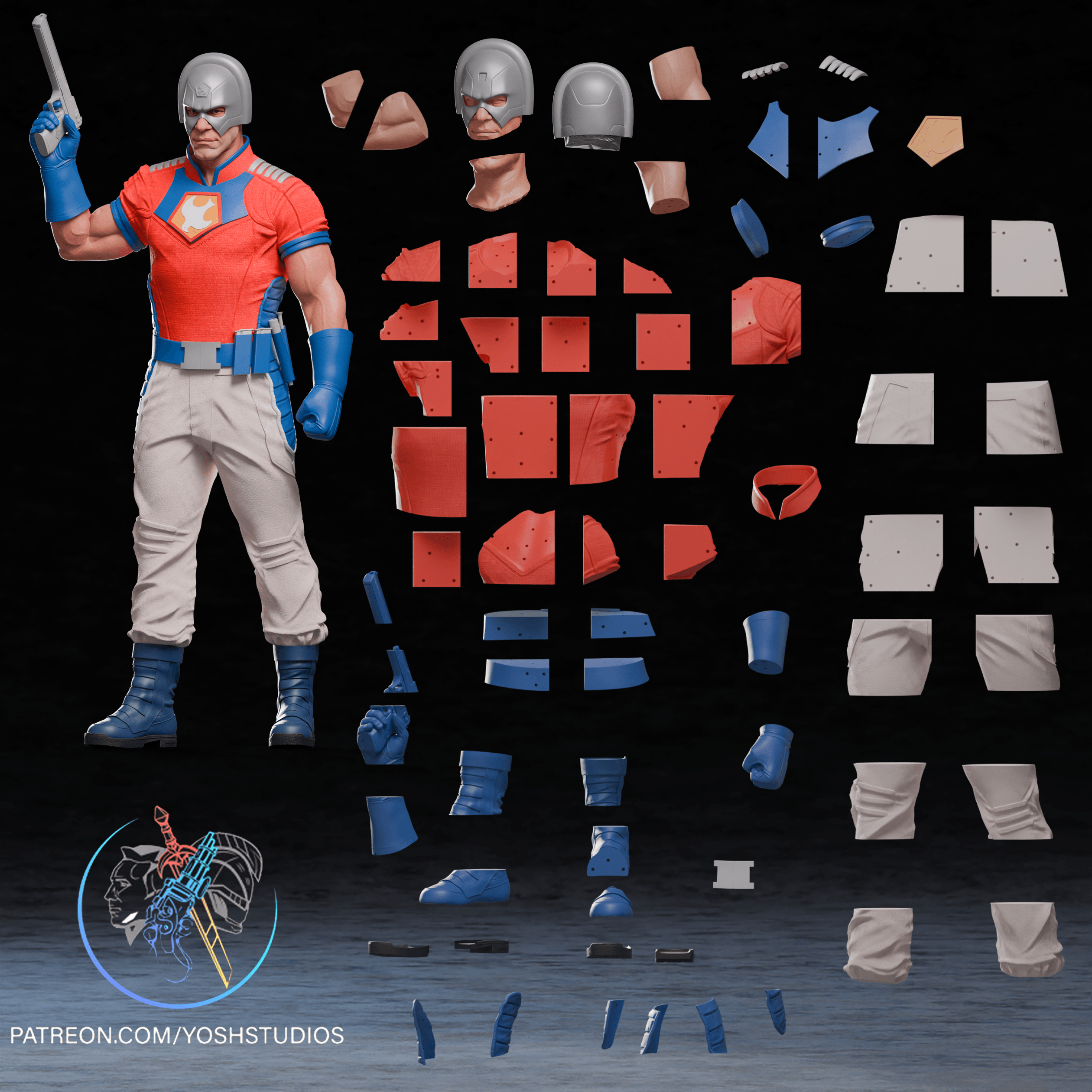 Life Size Peace Enthusiast 3D Printer STL file 3d model