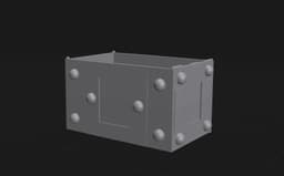 Treasure Box No Top 3d model