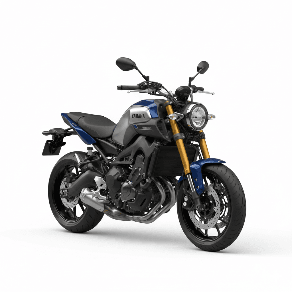 Yamaha XSR900 Neo Retro Motorcycle 3d model