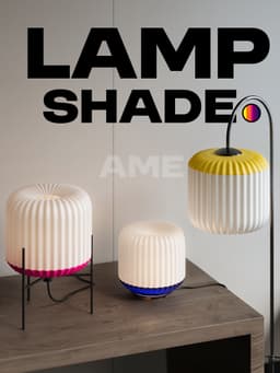 Lamp shade {AME} 3d model