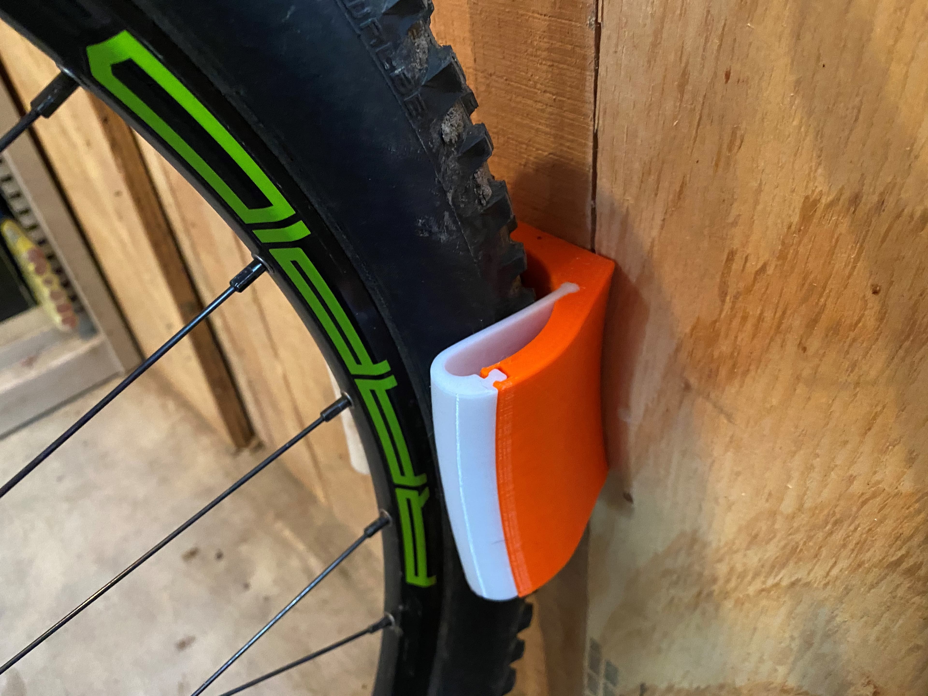 3 Part Mountain Bike Stand 3d model