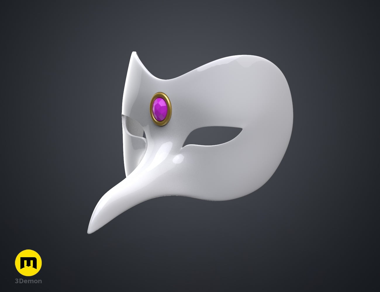 Lilith’s Raven Mask – The Owl House 3d model
