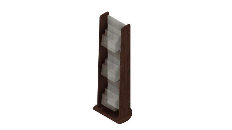Brochure-Flyer Rack by ArchimeDesign 3d model