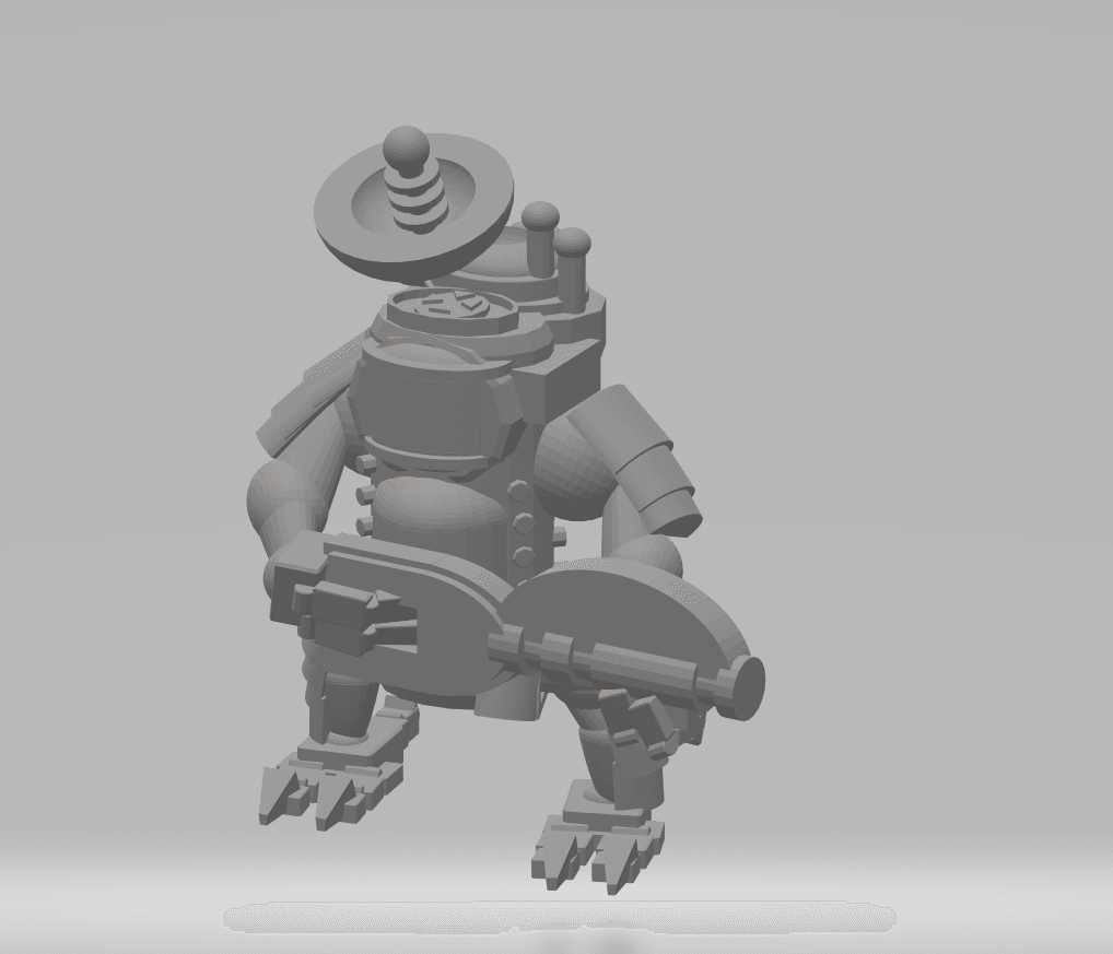 FHW: TiK tAAk Radio Trooper with A.B. Rifle 3d model