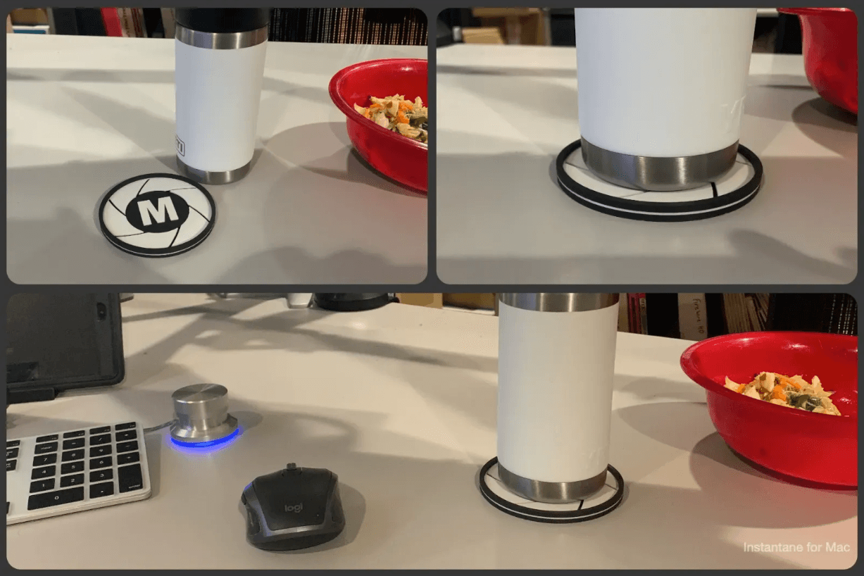 MakerDeck Spinner Coaster 3d model