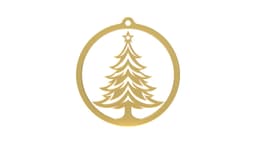 Christmas Tree Ornament 3d model